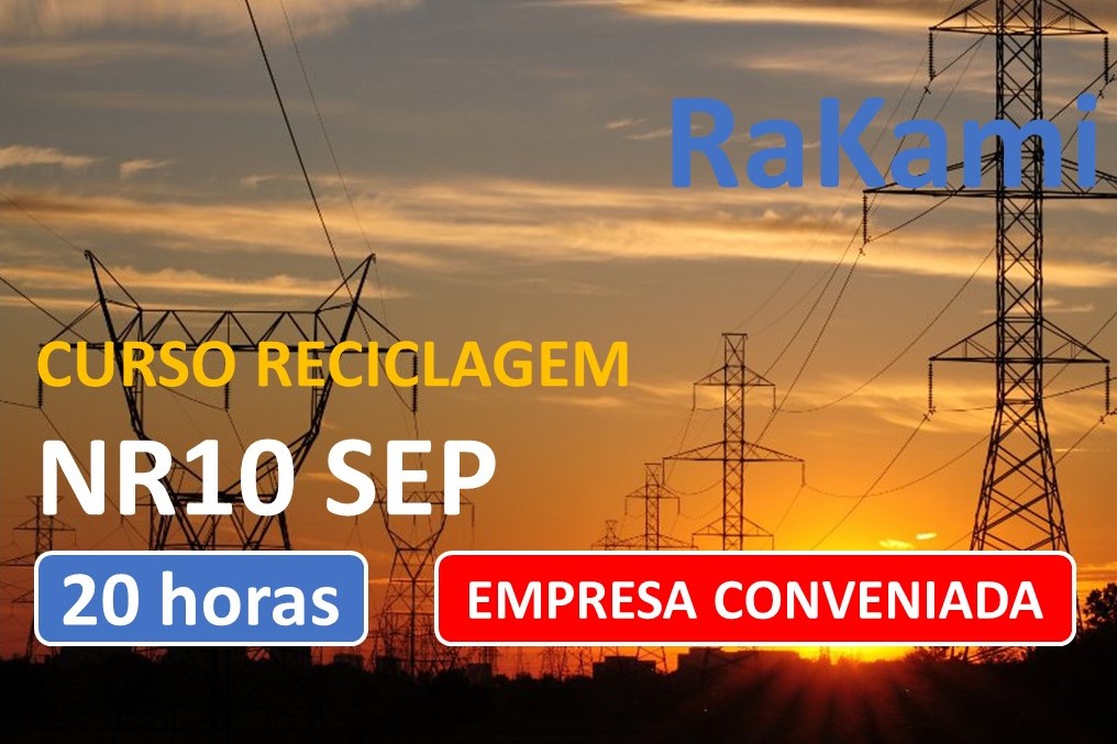 NR10 SEP reciclagem 20 horas