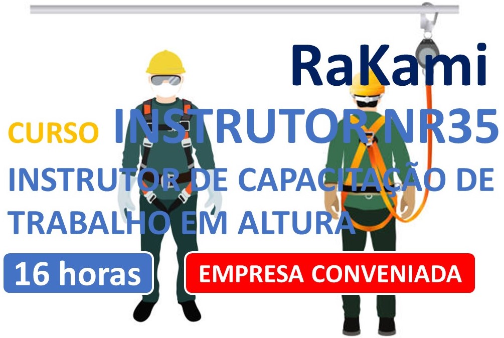 INSTRUTOR DE CAPACITAÇÃO EM TRABALHO EM ALTURA – NR35